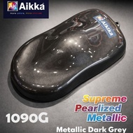 [METALLIC DARK GREY 1090G] AIKKA Supreme Pearlized Metallic 2K Paint / Cat 2K/ Motor/ Kereta/ Touch 