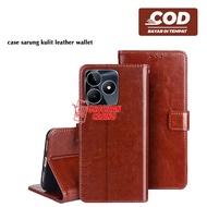 Leather Flip Cover Casing Book case Realme C53 Realme C51 Realme C51S Realme C63 Realme C61 Realme C