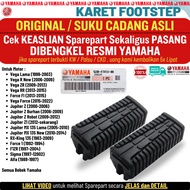 Front Footstep Rubber for Jupiter Vega RX King 1 Fi F1ZR Sigma Alfa Original Yamaha 100% Footrest Mo