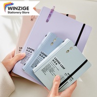 Winzige Binder Notebook B5 A5 A6 A7 Cute School Notebook Large Korean Aesthetic Notebook Book Colleg