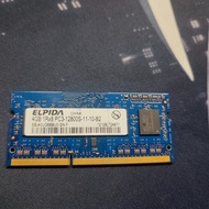 Elpida RAM DDR3 4Gb 1600Mhz laptop memory DDR3 1rx8 PC3