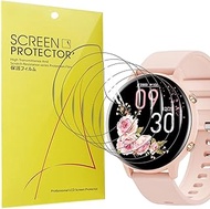 Blueshaweu Screen Protector Compatible with Hwagol Smartwatch Women Men 1.39 Inch G25, HD Clear Flex