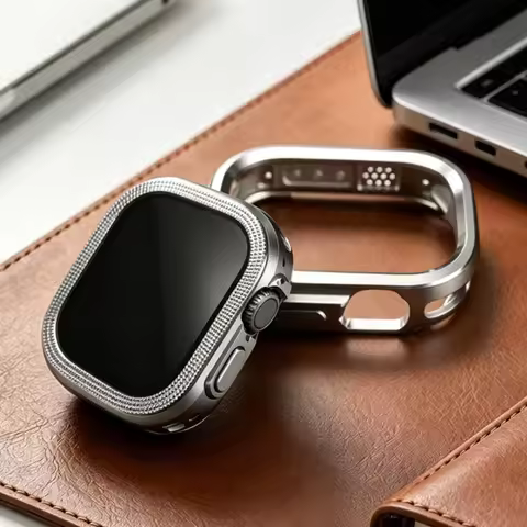 Aluminum Alloy Case for Apple Watch Ultra 3 49mm Luxury Business Watchcase for Iwatch ULTRA 3 2 1 49