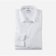 OLYMP Level five Shirt เสื้อเชิ้ตผู้ชายแขนยาว ทรงพอดีตัว สีขาว ยืดหยุ่นได้ดี (03T1WH) WINT25