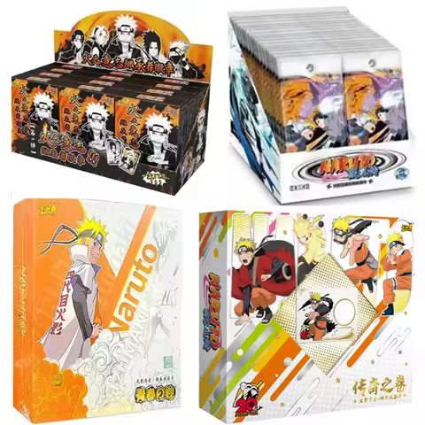 KAYOU Naruto Card Heaven and Earth Scroll Box Youth Gift Box Successor Badge Uzumaki Naruto Shippude
