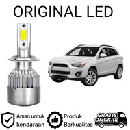 AM 2pcs HB3 COB LED Remote Headlights for Mitsubishi Outlander Sport XD Car