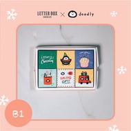 Letter Box - christmas gift Chocolate christmas gift 3x2