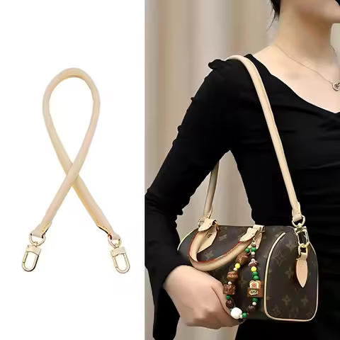 70cm Cowhide Leather Shoulder Strap for Speedy 30 Women Bag Soft Replacement Bag Strap Bag Insert Mo