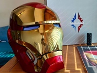 🇺🇸現貨Mechahead MK50鋼鐵俠頭盔英文聲控可穿戴電動分片式開合Ironman Helmet Mark L派對變裝動漫扮演【物流易損僅面交】