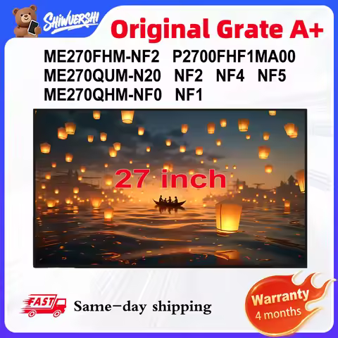 Original New A+ 27'' Lcd Screen ME270FHM NF2 ME270FHM-NF2 ME270QHM NF0 NF1 ME270QUM N20 NF2 NF4 NF5 
