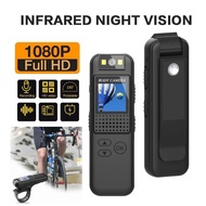 Mini Body Camera Full HD 1080P Body Mounted Camera Small Portable Night Vision Police Body Cam Suppo