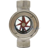 【In stock】1/2",3/4",1",1-1/4",1-1/2",2" BSP DN15 DN20 DN25 Stainless Steel 304 Sight Water Flow Indi
