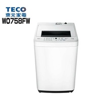 【TECO 東元】 W0758FW FUZZY 人工智慧定頻直立式 7KG 洗衣機(含基本安裝)