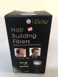 Dexe Hair Fiber ผงไฟเบอร์ปกปิดผมบาง  สีน้ำตาลเข้ม [พร้อมส่ง]