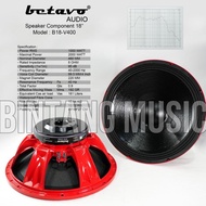 Speaker Komponen Betavo B18-V400 Original 18 Inch B18V400