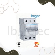 HAGER 20A/32A/40A 3P MCB READY STOCK