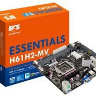 New INTEL ECS H61H2MV LGA 1155ddr3 MOTHERBOARD With Warranty