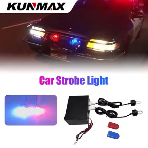 2 in 1 xenon strobe light car flashlight xenon warning light high quality flash Light-704-2