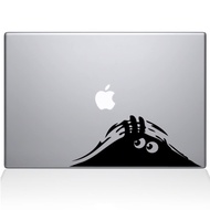 Decal Sticker Macbook Apple Macbook Stiker Monster Sembunyi Laptop