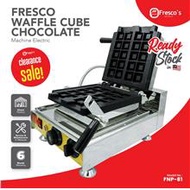 Fresco Waffle Cube Chocolate Electric Machine