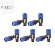 10PC 4Pin NL4FC Speaker Connector Ohm Plug Speaker Audio Cable Adapter Twist Lock 4Pin Speakon Femal