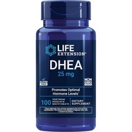 Life Extension DHEA 25 mg, Dissolve-in-Mouth Tablets, 100 Tablets