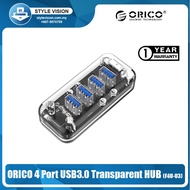 ORICO 4 Port USB3.0 Transparent HUB (F4U-U3)