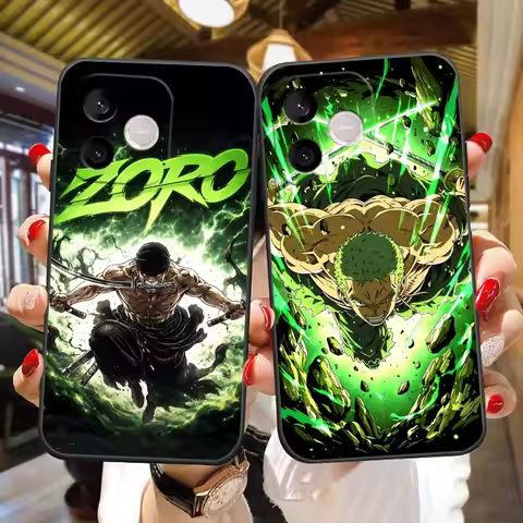 Cartoon One P-Piece Zoro Phone Case For HUAWEI NOVA 3I 7I 8I HONOR 600 400 90 X6B X6D X7A X7B X7D X8