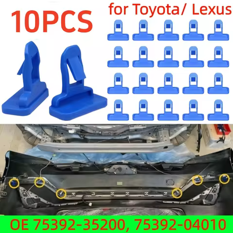 10Pcs Fender Bumper External Blue Car Body Clips For Toyota Camry FJ Cruiser RAV4 Tacoma Lexus GX J1