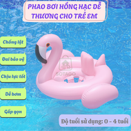 Phao Hồng Hạc Bảo Vệ An Toàn Cho Bé- Phao Ngồi Hồng Hạc Cao Cấp Cho Bé- Phao Bơi Em Bé Chống Lật Hồn