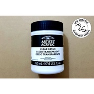 WINSOR & NEWTON Artists' Clear Gesso (225ml) - For Acrylic / Oil / Alkyd