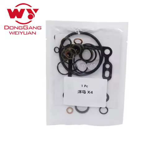 6pcs/lot Diesel fuel pump repair kit X4, seal kit, o-ring, gasket kit, For Yanmar X4 head rotor, 129