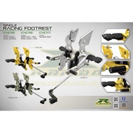 Rapido single racing footrest Fz150/Ninja 250/300 Z250/300
