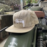 topi Stussy Camo Stock Snapback Ballcap Khaki second