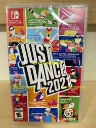 全新 Switch NS遊戲 Justdance 2021 舞動全開2021 舞力全開2021 Just Dance 2021 美版中英文版