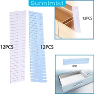 [Sunnimix1] Drawer Divider Office Divider Easy to Use Non Slip Organizer for Kitchen Drawer Apartment Closet Tools