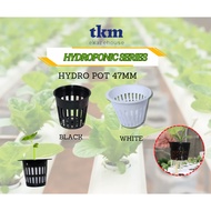 [Fertigasi Hidroponik Sayur Daun Hydroponics] 1 NOS X 47mm Mesh Hydro Pot Aquaponics Cup Net Pot Caw