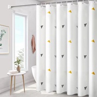 Bathroom show fabric waterproof mold resident, thickened modern and simple bathroom partition curtains, door curtains