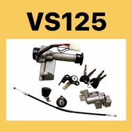 SUZUKI VS 125 / VS 150 / VS125 MAIN SWITCH SET FULL COMPLETE SET VS150 IGNITION SUIS SWITCH KEY SET 