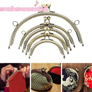 MAHMOUNDKI Purse Frame Kiss Clasp, Vintage Bag Hardware Purse Clasp Frame, Mini Metal Purse Frame Ba