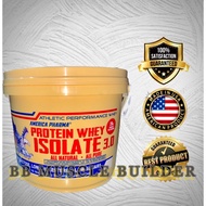 America Pharma Whey Isolate Protein (MOCHA Flavour Baru) Whey Protein Susu Kurus Whey Isolate Halal 