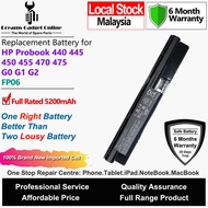 HP Laptop Battery FP06 FP09 5200mAh for HP ProBook 440 445 450 455 470 G0 G1 G2 Laptop Series