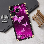 (FA-01) ZTE NUBIA V60 Silicon Procamera Case New flowers 1 (other types via chat)