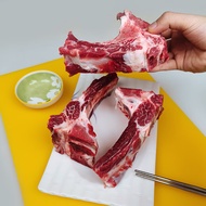百里炙原切牛肋骨源头直发 牛肉新鲜牛脊骨 冷冻贴骨肉煲汤炖煮食材 原切牛肋骨2kg
