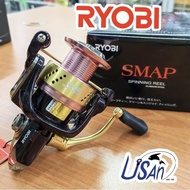 RYOBI SMAP ALUMINIUM SPOOL SPINNING REEL MESIN PANCING SPINNING