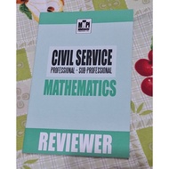 CIVIL SERVICE PROFESSIONAL-SUB-PROFESSIONAL MATHEMATICS REVIEWER(Mind Master)