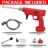 Cordless Water Jet Car Washer Portable High Pressure Water Spray Machines 88VF Foam Water Nozzle Cle