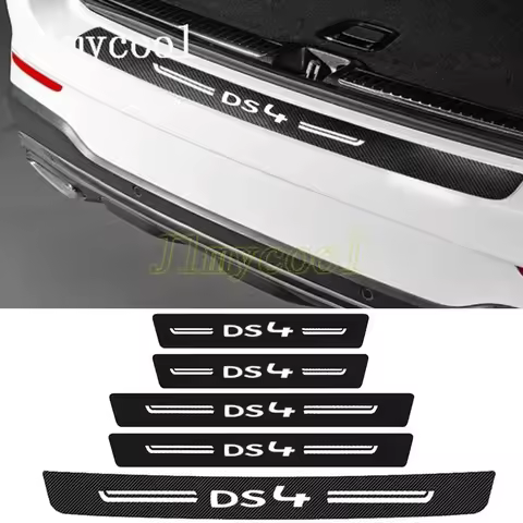 For DS4 Letter C1 C2 C3 C4 C5 C6 C8 DS3 DS4 DS5 DS6 Car Door Sill Threshold Sticker Trunk Bumper Gua