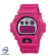 Casio G-Shock DW-6900 Lineup DW6900RCS-4D DW-6900RCS-4D DW-6900RCS-4 Crazy Colours Pink Resin Watch