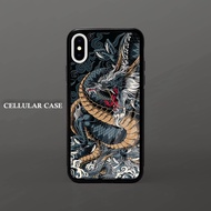 [CS43] Glossy Case for Iphone X XS XS MAX XR | Shiny Case | PREMIUM Dagon Dragon MOTIF Hardcase Soft